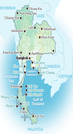 bangkok térkép